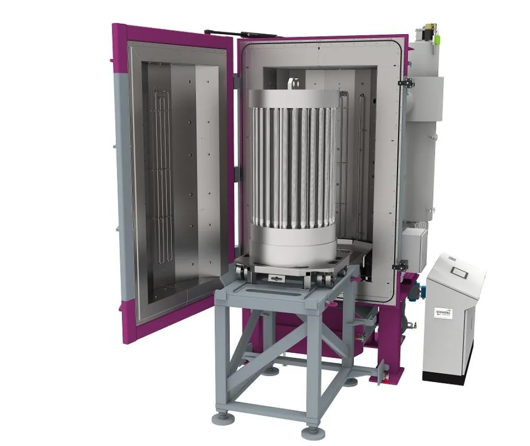 Die hohe VACUCLEAN 0917 reinigt Filterkerzen bis zu 170 cm Höhe. Foto: SCHWING Technologies