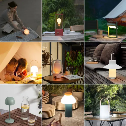 Bild: Leuchtende Begleiter fürs Camping: Lampenwelt präsentiert mobile Lichtideen für unterwegs