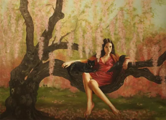 Bild: Rene Lynch, NY, in der Galerie Kaysser München-Schwabing