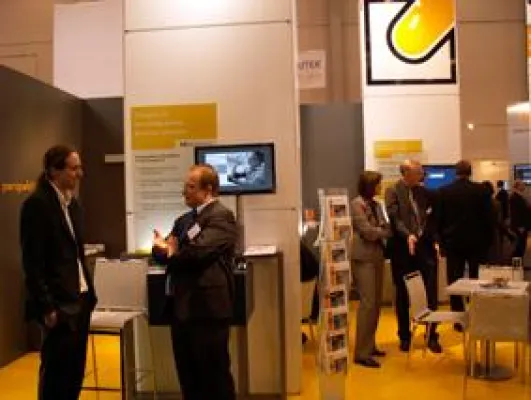 Bild: cormeta mit der E-world 2010 zufrieden
