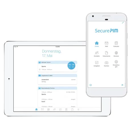 Bild: Neue Version von SecurePIM macht mobiles Arbeiten benutzerfreundlicher