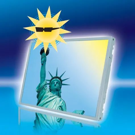 Bild: HY-LINE Computer Components präsentiert neues 22,0“ TFT mit LED-Backlight