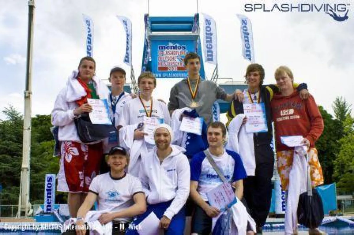 Das ist die neue Deutsche Splashdiving Nationalmannschaft