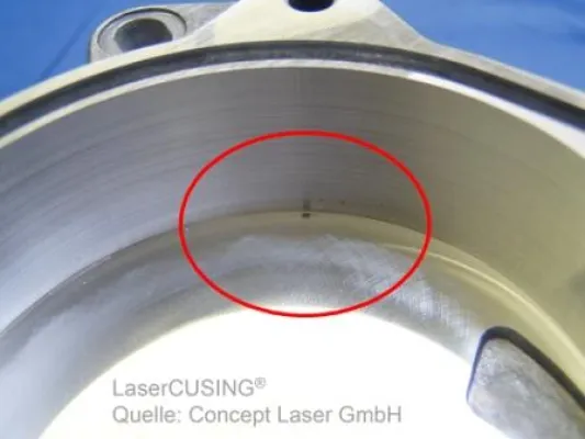 LaserCUSING® Werkzeugeinsatz reduziert Ausschussrate um 50% Bild: LaserCUSING® Werkzeugeinsatz reduziert Ausschussrate um 50%