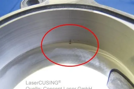 Bild: LaserCUSING® Werkzeugeinsatz reduziert Ausschussrate um 50%
