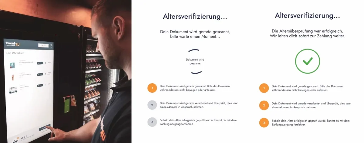 Smartstores von twenty4U mit Echtzeit-Altersprüfung von jenID Solutions (© twenty4U, Art-Kon-Tor Media)