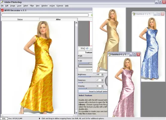 Bild: AKVIS Decorator v.1.3 füllt Flächen mit neuen Texturen und Farben