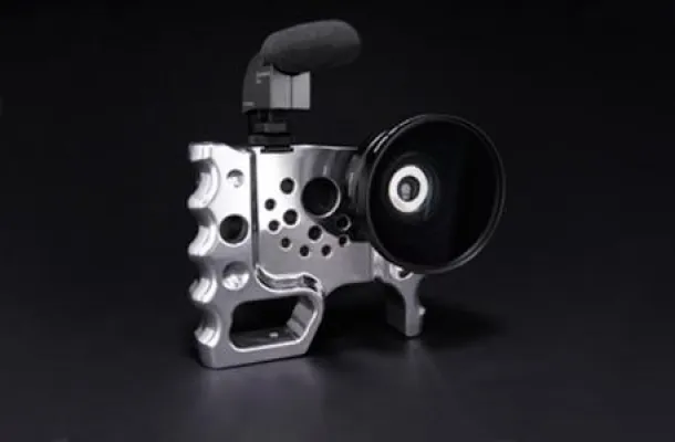 Bild: Profi Kamerahalterung aus Aluminium für iPhone