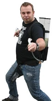 Bild: Neue Waffe im Kampf gegen den Durst: der Bierrucksack