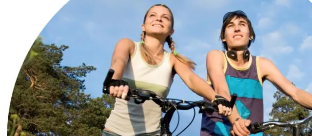 Bild: Aktion "Fahrrad statt Flieger" - Nachhaltiger Urlaub