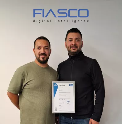 Bild: FIASCO erhält das DQS-Zertifikat ISO 27001 