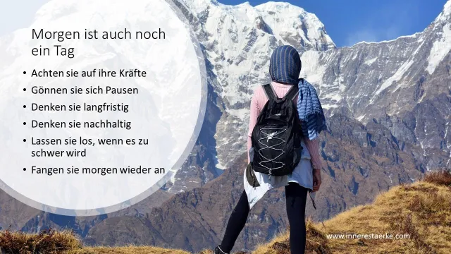 Bild: Morgen ist auch noch ein Tag