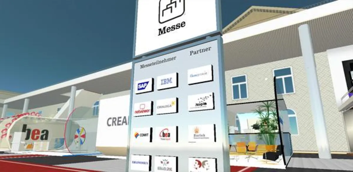 Das Finance Forum dieses Jahr zum ersten Mal auch in Second Life.