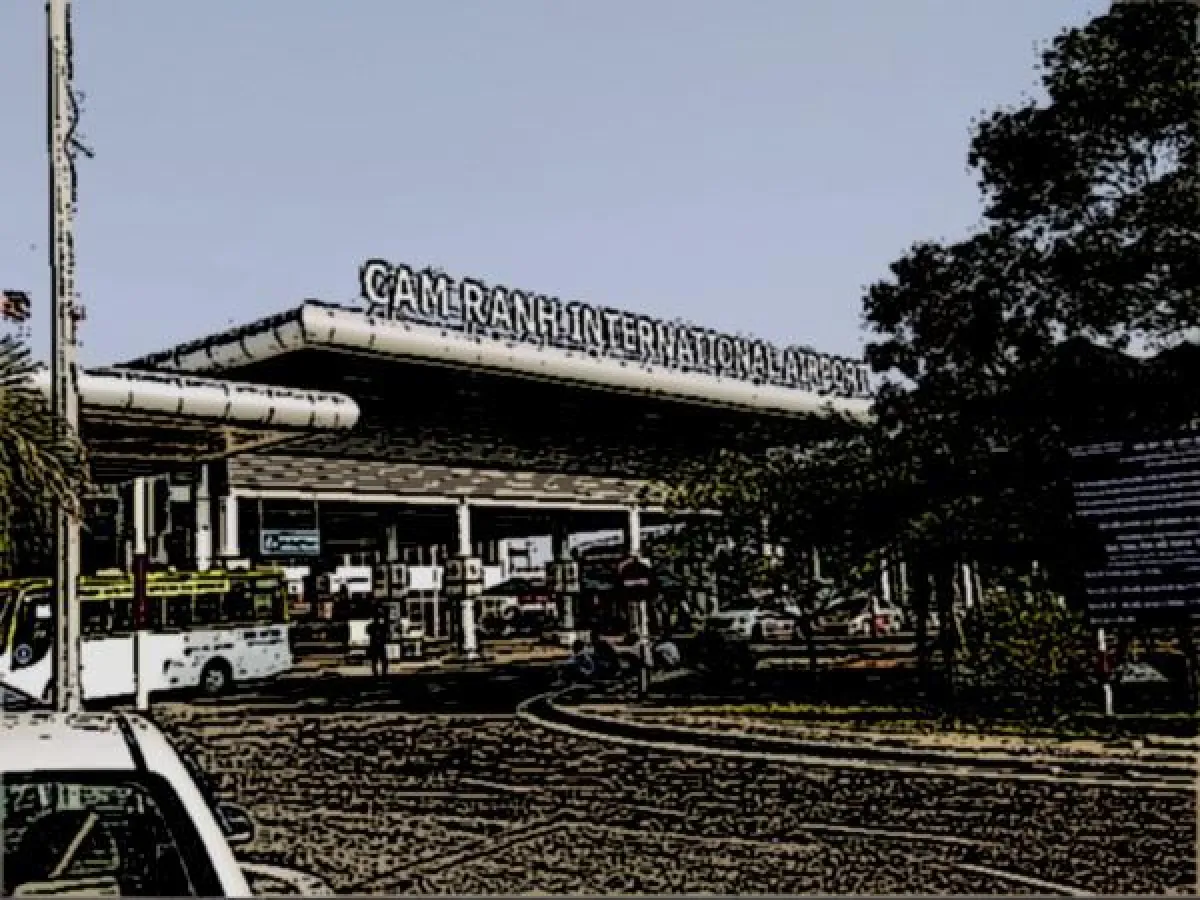 internationaler Flughafen Cam Ranh ? eingefangen von Minh