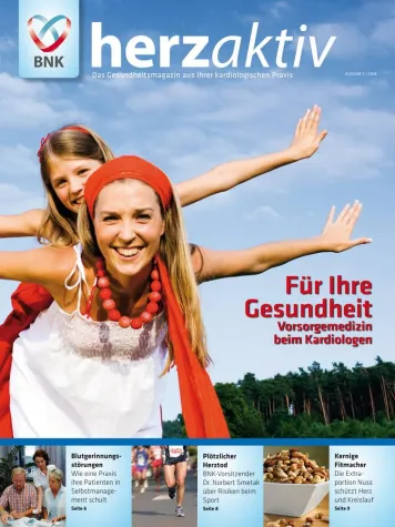 Bild: "BNK herzAktiv" - Das Gesundheitsmagazin von Kardiologen für Patienten