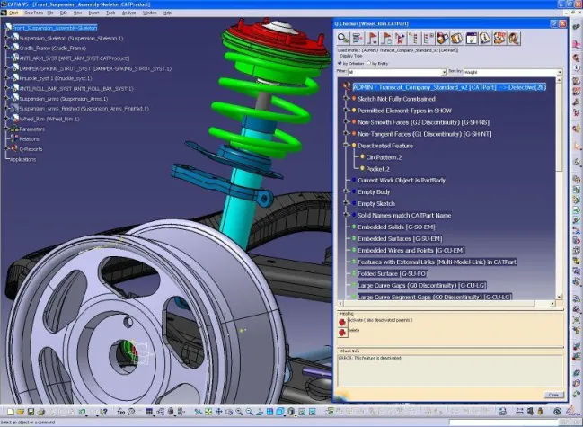 Bild: Q-Checker 2.9 für CATIA V5R19 ab sofort verfügbar