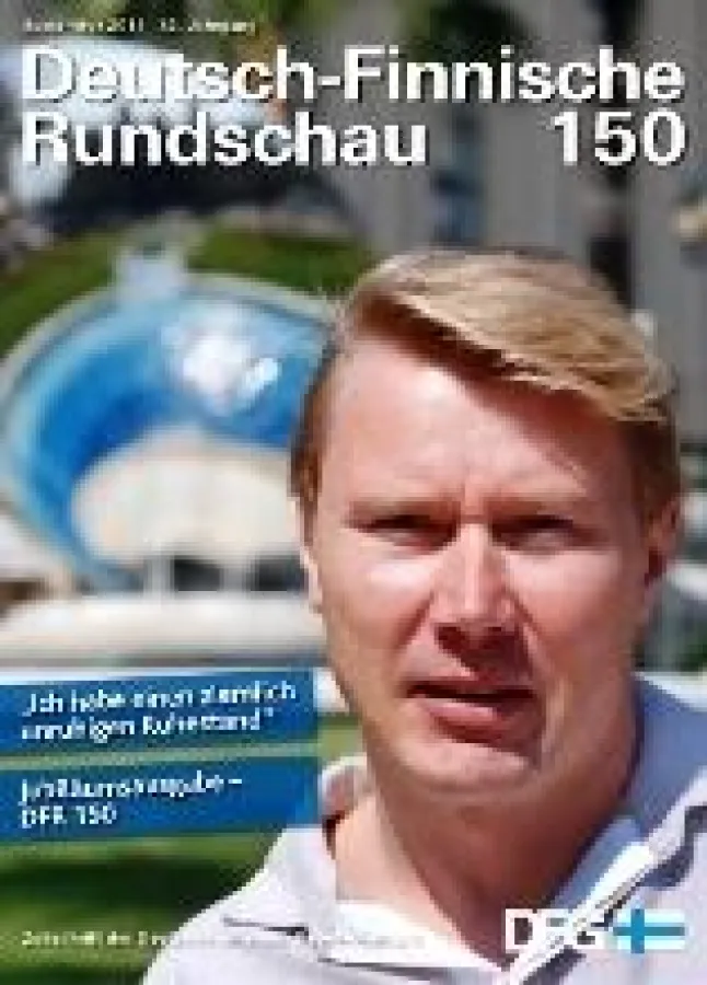 Titelblatt Heft 150 der Deutsch-Finnischen Rundschau. (c) DFG