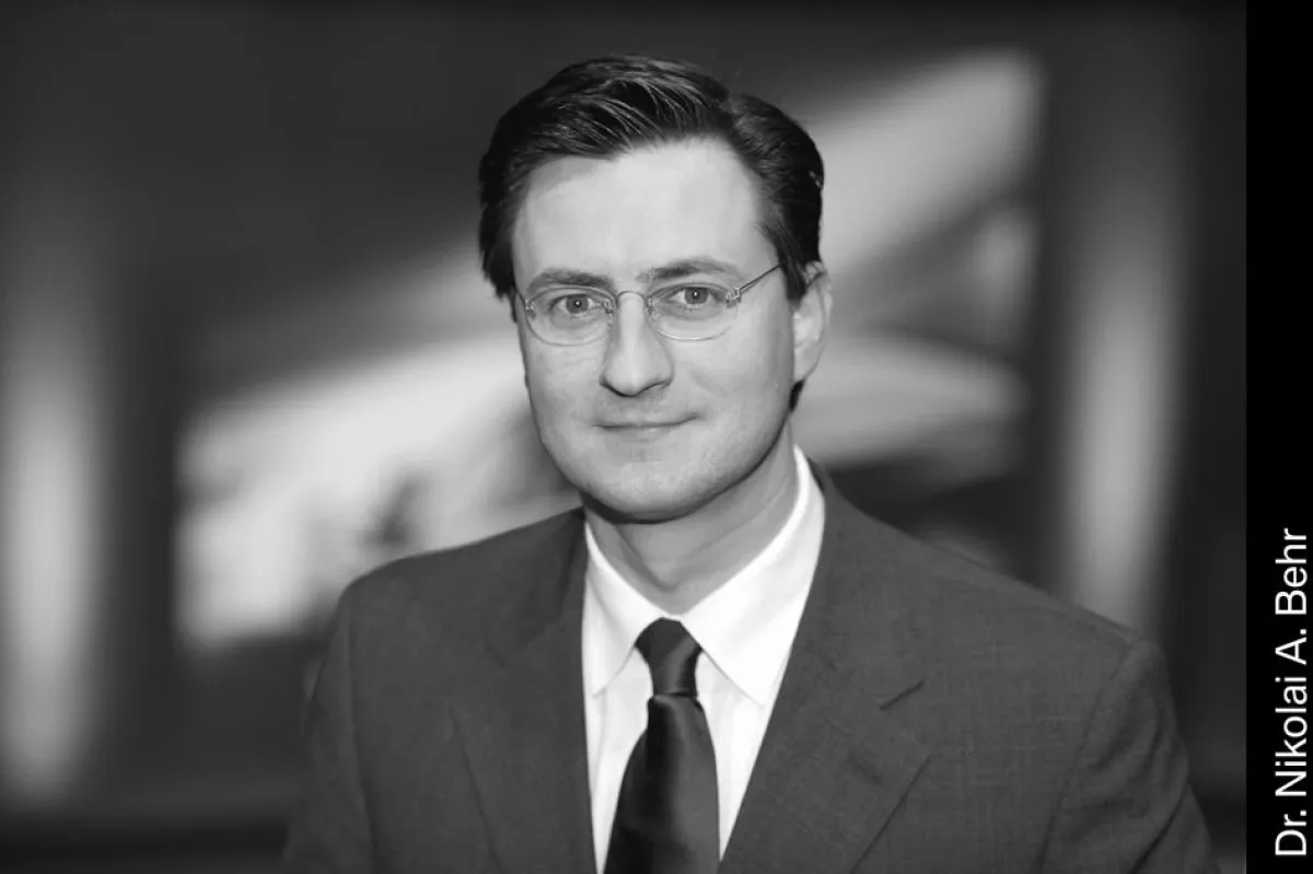 Dr. Nikolai A. Behr, Vorsitzender der CTVA