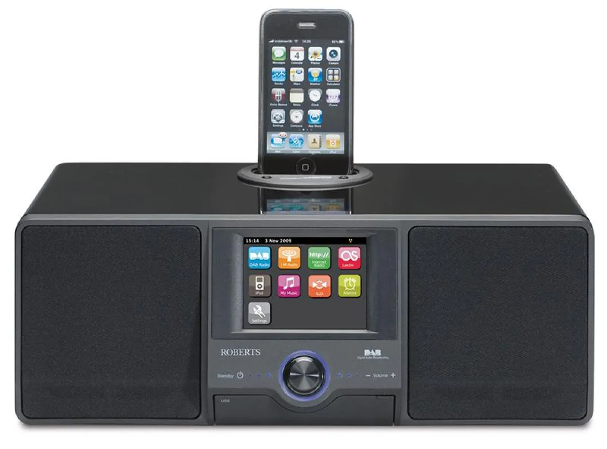 Roberts colourStream: DAB+, Internetradio, iPod-Dock