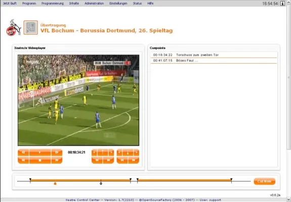 1. FC Köln mit neuer Technologie zur Spielanalyse - Netcologne Sportslab setzt auf Xeatre.tv Bild: 1. FC Köln mit neuer Technologie zur Spielanalyse - Netcologne Sportslab setzt auf Xeatre.tv