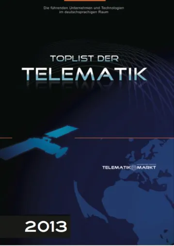 Die "TOPLIST der Telematik" präsentiert sich im gleichnamigen Buch als Who is Who der Branche Bild: Die "TOPLIST der Telematik" präsentiert sich im gleichnamigen Buch als Who is Who der Branche