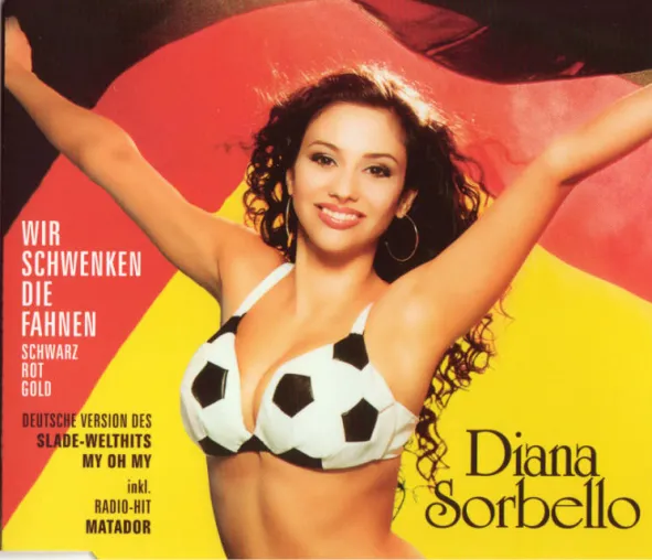 Bild: Diana Sorbello – Wir schwenken die Fahnen (Schwarz Rot Gold)