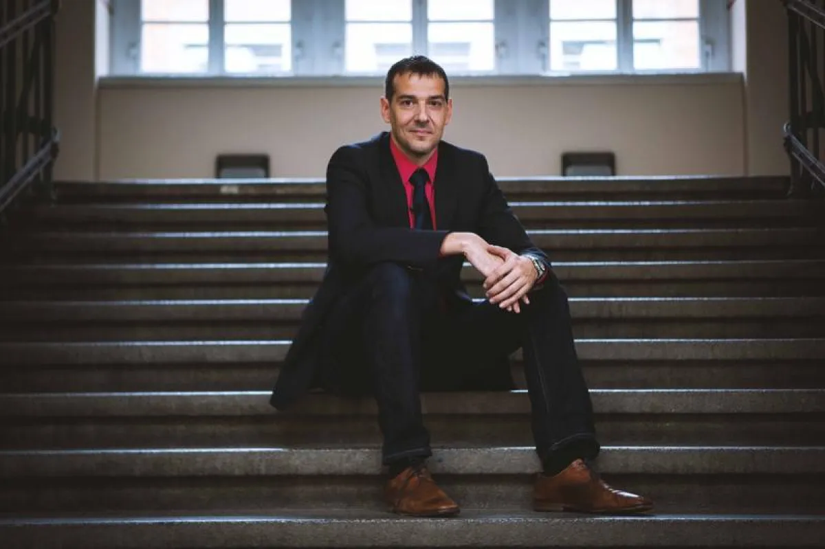 Awarded the Materials Science and Technology Prize 2017 by the Federation of European Materials Societies (FEMS): Prof. Andrés Lasagni (© Berthold Leibinger Stiftung)