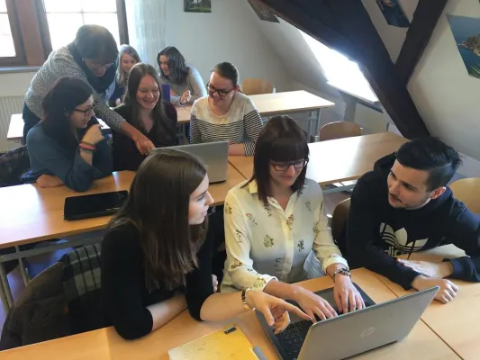 Bild: SAMBA auf Englisch – beruflicher Unterricht ganz anders