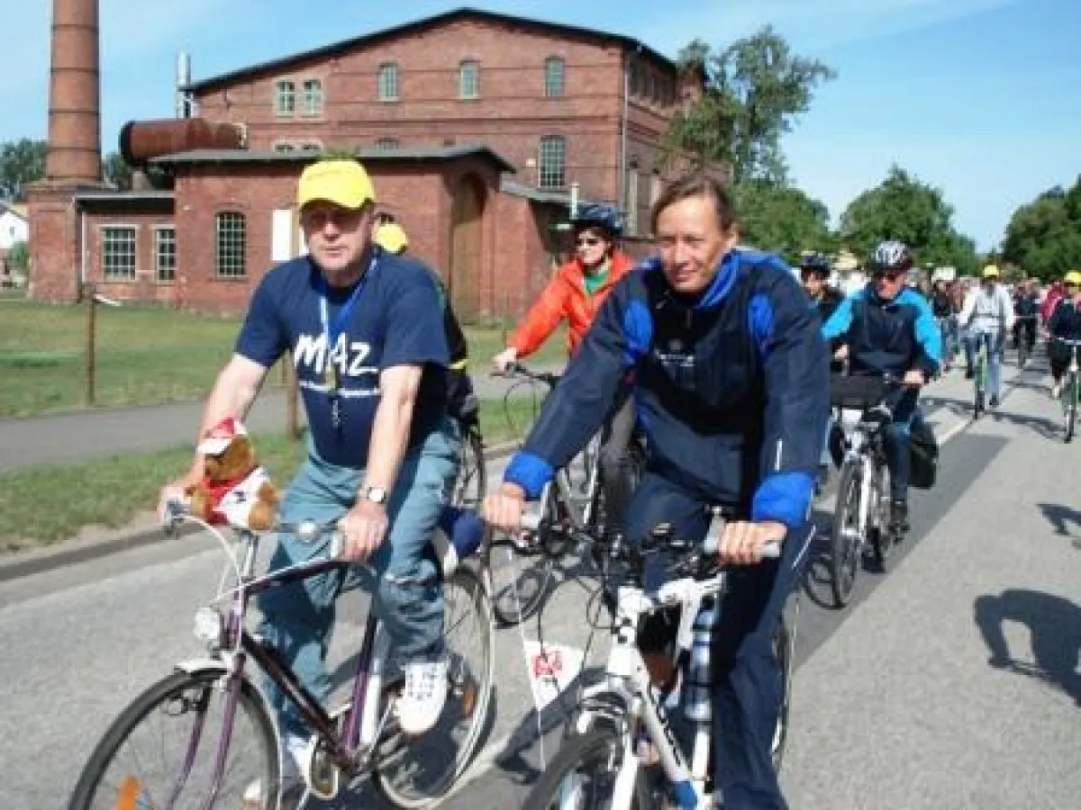 Bürgermeister von Putlitz Bernd Dannemann und Frau Hauptfeldwebel Heike Jähnel