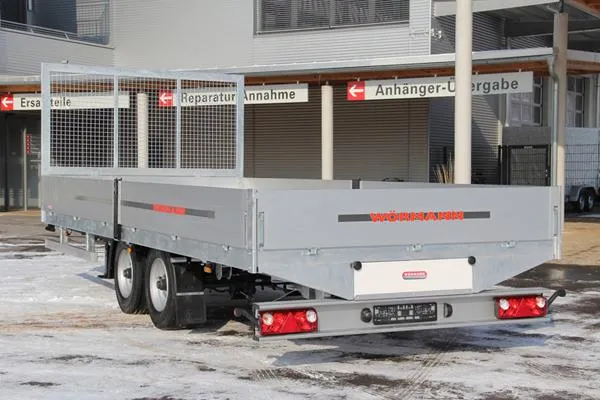 Der neue Baustoffanhänger von Wörmann Bild: Der neue Baustoffanhänger von Wörmann