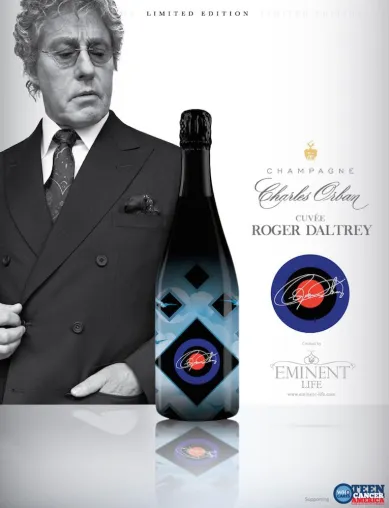 Roger Daltrey von The Who präsentiert eigenen Champagner Bild: Roger Daltrey von The Who präsentiert eigenen Champagner