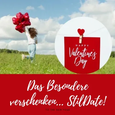 Bild: Das Besondere verschenken, nicht nur zum Valentinstag....StilDate!