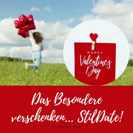 Das Besondere verschenken, nicht nur zum Valentinstag....StilDate! Bild: Das Besondere verschenken, nicht nur zum Valentinstag....StilDate!
