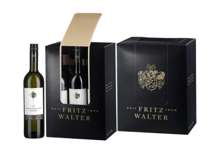 Bild: A&R Carton präsentiert auf der Intervitis 2010 neue Wein-Kartons