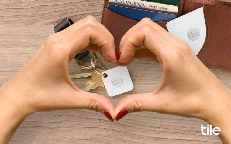 Bild: From Tile with Love – ein Bluetooth-Tracker zum Valentinstag