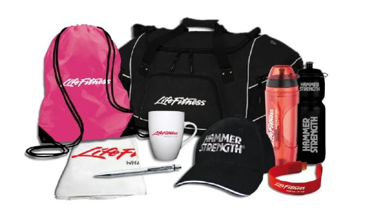 Life Fitness Merchandising-Produkte
