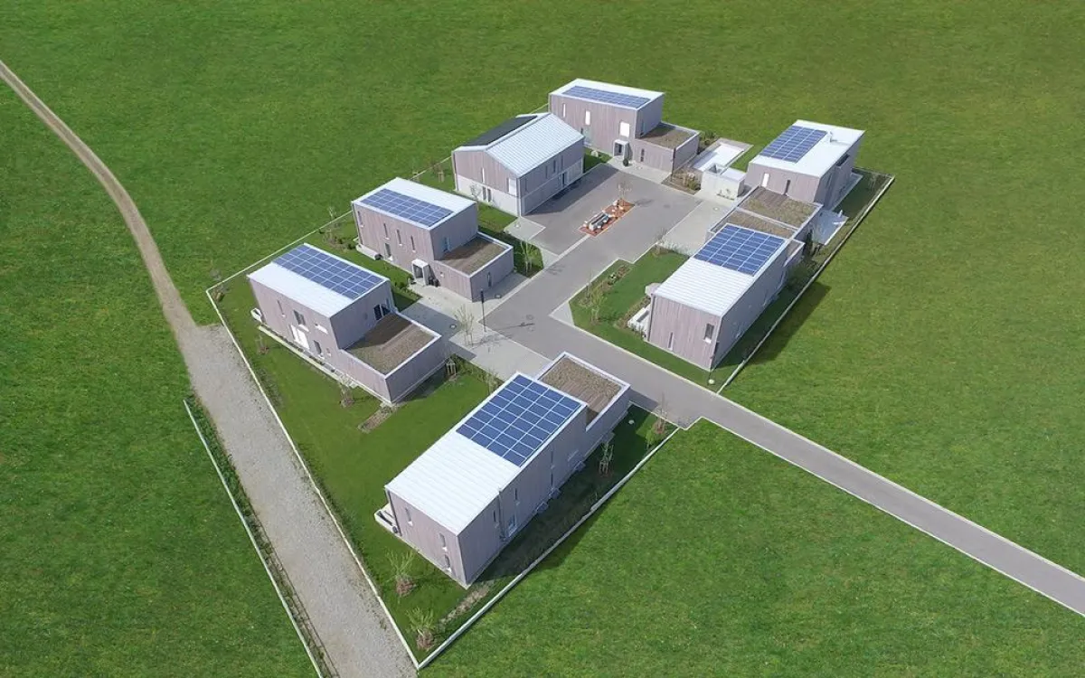 Gesundheitsbewusste Holzsystem-Bauweise vom Ökohaus-Pionier Baufritz.
