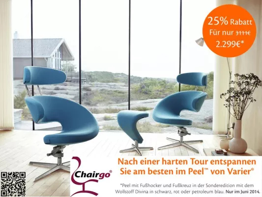 Bild: Variér Peel Relaxsessel Divina-Sonderaktion