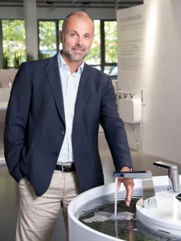 Bild: Interview mit Hansa Produktmanagementleiter Harald Fesenbeck