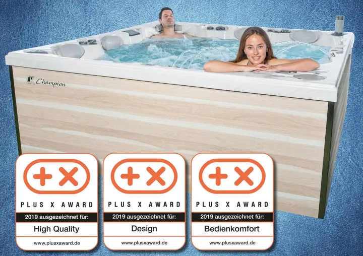 Bild: Dreifach-Erfolg für den Champion von Whirlcare