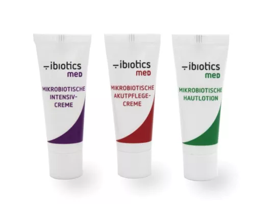 Bild: Hautpflege fürs Handgepäck - Neues Probenset von ibiotics med