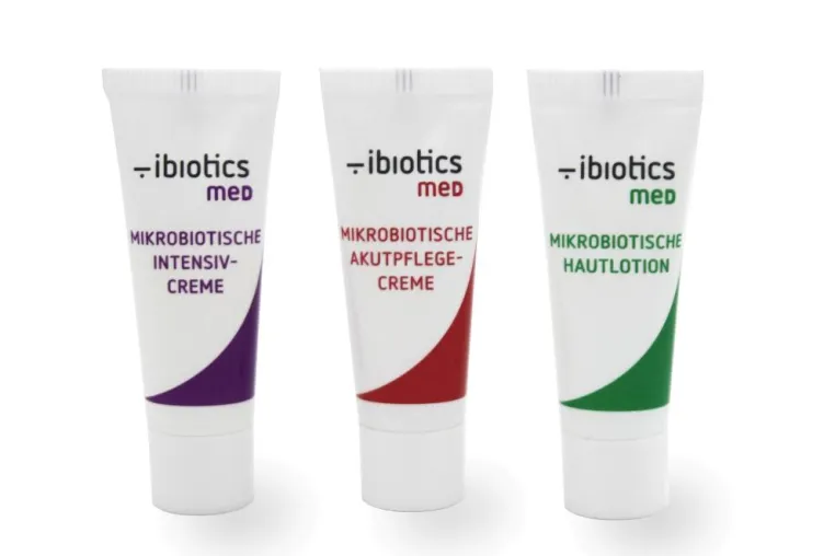 Bild: Hautpflege fürs Handgepäck - Neues Probenset von ibiotics med