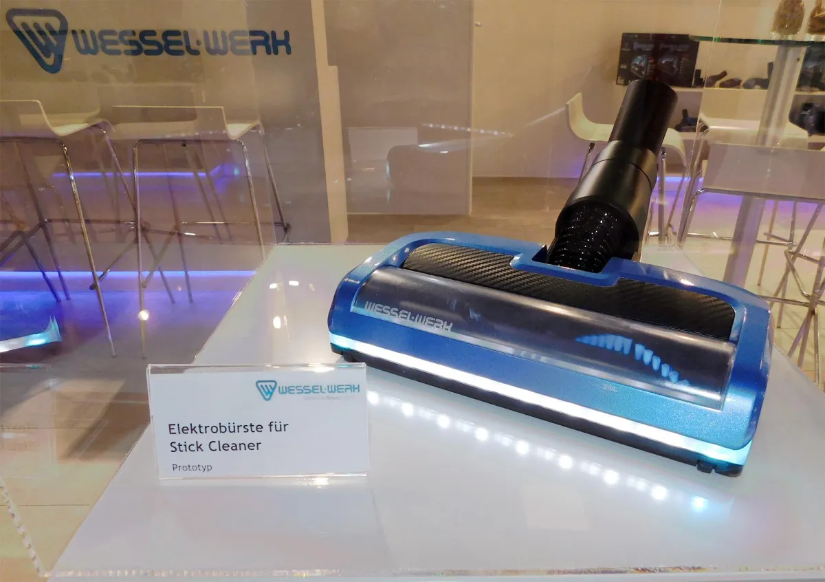 Mit dem Prototyp eines neuen Konzeptes für Elektrobürsten feierte Wessel•Werk auf der IFA Premiere.