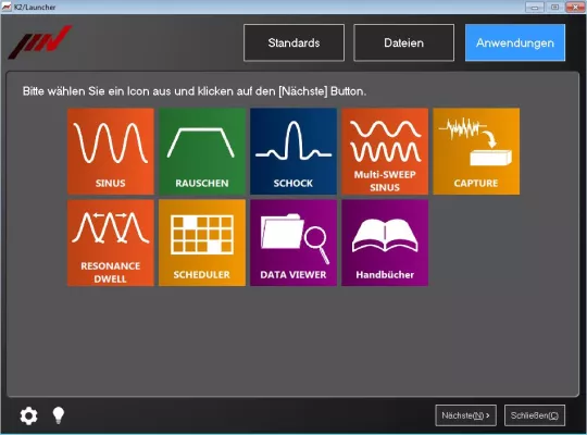 Bild: K 2 Schwingungsregler: Neue Benutzeroberfläche vereinfacht Bedienung