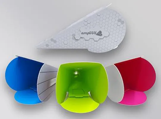 Bild: 110 Dezibel aus dem Karton-Verstärker