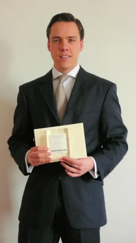 Gewinner des Leonardo & Co. Award 2008: HHL-Absolvent Bastian J. Lechner (25) / Quelle: privat