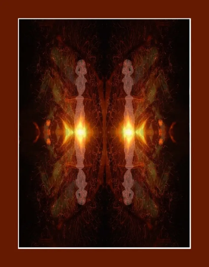 Spiegelung von Renate Schweizer 328 x 180 cm