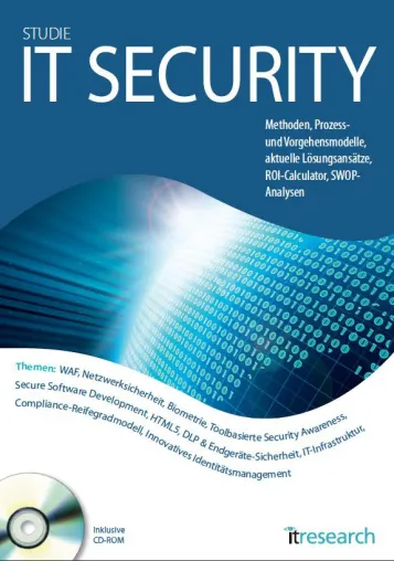 IT SECURITY Studie: 10 Themen im Detail mit Mehrwert für Entscheider Bild: IT SECURITY Studie: 10 Themen im Detail mit Mehrwert für Entscheider