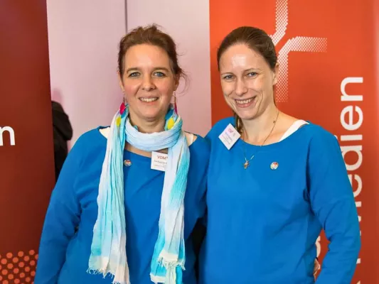 Bild: Vortrag zu kreativer Kundenansprache beim 9. Vertriebskongress des Bundesverband Druck + Medien 2024