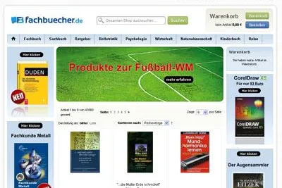 Bild: Neuer fachbuecher.de Online-Shop